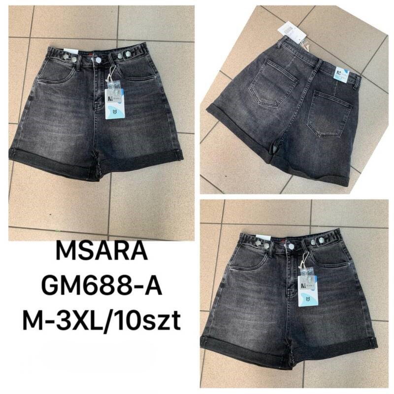 Szorty damskie jeansy Roz M-3XL, 1 Kolor Paczka 10 szt
